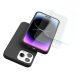 Coque iPhone 14 Pro Silicone liquide Noire + 2 Vitres en Verre trempé Protection écran Antichocs