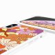 Coque iPhone X/XS avec anneau glossy transparente Fleurs Oranges Design La Coque Francaise.