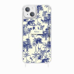 Coque iPhone 13 avec anneau glossy transparente Botanic Rêve Design La Coque Francaise.