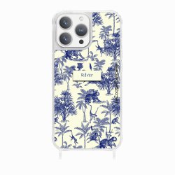 Coque iPhone 12 PRO MAX avec anneau glossy transparente Botanic Rêve Design La Coque Francaise.