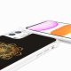 Coque iPhone 11 avec anneau glossy transparente Mandala Or Design La Coque Francaise.