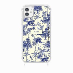 Coque iPhone 11 avec anneau glossy transparente Botanic Rêve Design La Coque Francaise.