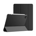 Étui Smart Cover iPad Pro 12.9 Pouces Noir Étui à Rabat avec Support iPad (2018/2020)