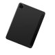 Étui Smart Cover iPad Pro 12.9 Noir Étui à Rabat avec Support iPad 3/4th Génération