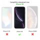 Coque iPhone XR Silicone liquide Vert Foret + 2 Vitres en Verre trempé Protection écran Antichocs