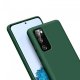 Coque Samsung Galaxy S20 FE Silicone liquide Vert Foret + 2 Vitres en Verre trempé Protection écran Antichocs