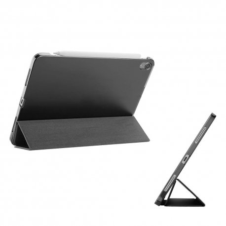 Étui Smart Cover iPad 10.9 Pouces 10eme Generation (2022) Noir à Rabat avec  Support - Coquediscount