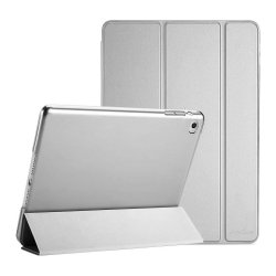 Étui Smart Cover iPad Air 2   9,7 pouces ( Fin 2014) Argent à Rabat avec Support