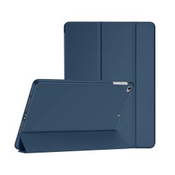 Etui Smart Cover iPad 9.7 Pouces (2017/2018) Bleu à rabat avec support