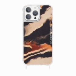 Coque iPhone 13 Pro avec anneau glossy transparente Antilope Design La Coque Francaise.