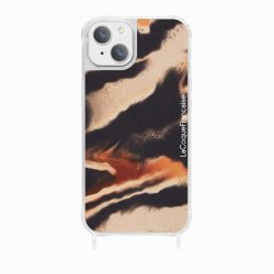 Coque iPhone 13 avec anneau glossy transparente Antilope Design La Coque Francaise.