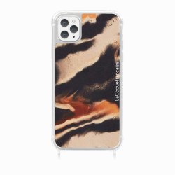 Coque iPhone 11 PRO avec anneau glossy transparente Antilope Design La Coque Francaise.