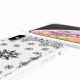 Coque iPhone Xs max avec anneau glossy transparente Bandana blanc Design La Coque Francaise.
