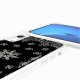 Coque iPhone XR avec anneau glossy transparente Bandana noir Design La Coque Francaise.