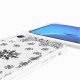 Coque iPhone XR avec anneau glossy transparente Bandana blanc Design La Coque Francaise.
