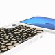 Coque iPhone XR avec anneau glossy transparente Léopard noir et beige Design La Coque Francaise.