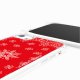 Coque iPhone 7/8/SE 2020/SE 2022 avec anneau glossy transparente Bandana rouge Design La Coque Francaise.