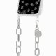 Coque iPhone 7/8/SE 2020/SE 2022 avec anneau glossy transparente Bandana noir Design La Coque Francaise.