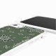 Coque iPhone 7/8/SE 2020/SE 2022 avec anneau glossy transparente Bandana kaki Design La Coque Francaise.