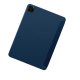 Etui Smart Cover iPad  Pro 11 Pouces (Toutes générations) Bleu à rabat avec support