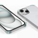 Coque iPhone 15 Plus Antichoc Silicone bords renforcés + 2 Vitres en verre trempé Protection écran