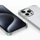 Coque iPhone 15 Pro Antichoc bords renforcés en Silicone Transparente  