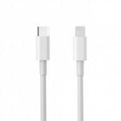 Câble blanc 2M USB C/Lightning (MFi) pour iPhone ( hormis iPhone 15 , 15 Pro, 15 Pro Max ,15 Plus)