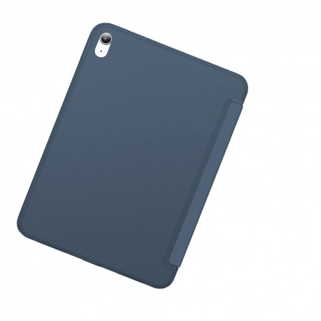 Housse bleue Apple iPad 10,9 pouces 2022 4G/5G rotative 360 degres - Etui  bleu coque protection iPad 10eme generation - Accessoires pochette iPad 10