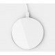 Chargeur à induction - Blanc avec contour argent Compatible Apple et Samsung