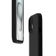 Coque iPhone 15 Silicone liquide Noire + 2 Vitres en Verre trempé Protection écran Antichocs