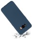 Coque Samsung Galaxy S8 Silicone liquide Bleu Marine + 2 Vitres en Verre trempé Protection écran Antichocs