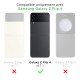 Coque Samsung Galaxy Z Flip 4 Anti-Chocs avec Bords Renforcés en silicone Transparente