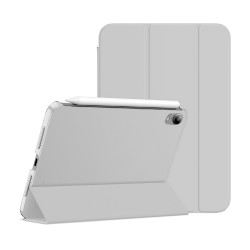 Étui Smart Cover iPad Mini (2021) 6eme Generation Gris à Rabat avec Support