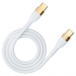 Câble  USB-C vers USB-C 1.2M 100W Blanc