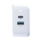 Chargeur rapide double port (USB-C + USB-A)  68W