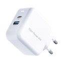 Chargeur rapide double port (USB-C + USB-A)  68W