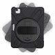 Coque antichoc noire robuste pour iPad Pro 11 pouces/ iPad Air (2020 et 2022) avec Poignée Ajustable