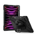 Coque antichoc noire robuste pour iPad Pro 12.9" (2018/2020/2021) pouces avec Poignée Ajustable