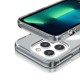Coque iPhone 13 Pro Transparente Compatible Magsafe + 2 Vitres Protection Ecran