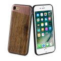 So Seven Sulfurous Coque Metal Or Rose + Bois Apple Iphone 7/8
