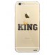 Coque rigide transparent King iPhone 6 / 6S