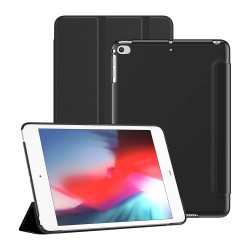Étui Smart Cover iPad Mini 1ere à 5eme Generation Noir à Rabat avec Support