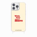 Coque iPhone 15 Pro With love and more Design La Coque Francaise.