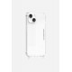 Coque iPhone 14 transparente anti-choc avec anneaux transparents en silicone