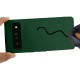 Coque Google Pixel 7 Silicone Liquide Vert Foret + 2 Vitres en verre trempé Protection écran