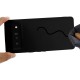 Coque Google Pixel 7 Silicone Liquide Noire + 2 Vitres en verre trempé Protection écran