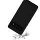 Coque Google Pixel 7 Silicone Liquide Noire + 2 Vitres en verre trempé Protection écran