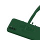 Coque Samsung Galaxy A41 Silicone liquide Vert Foret + 2 Vitres en Verre trempé Protection écran Antichocs