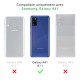 Coque Samsung Galaxy A41 Silicone liquide Vert Foret + 2 Vitres en Verre trempé Protection écran Antichocs