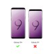 Coque Samsung Galaxy S9 Plus Antichoc coins renforcés Silicone + 2 Vitres en verre trempé Protection écran